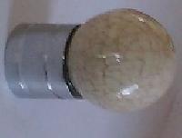 Solid Crackled Ceramic Curtain Rod Balls