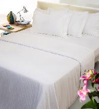 Classic Satin Stripe Bed Sheet