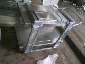 Stainless Steel Bar Trolley