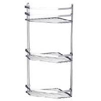 triple corner wire shelf