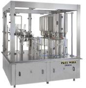 automatic rinsing filling capping machine