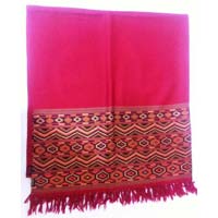 Shawl Wool Five Patti Traditional Bodh Design