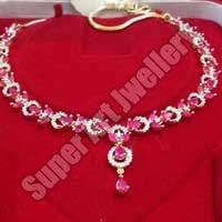 Designer Manik Necklace Set