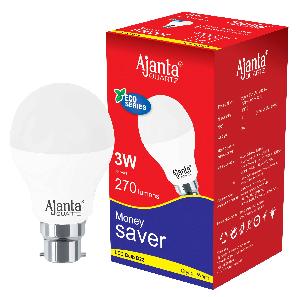 3W Ajanta Eco Series LED Bulb