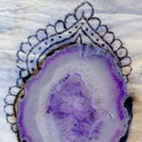 agate coaster