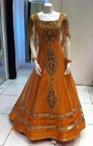 embroidered bridal wear