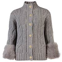 Fur Ladies Cardigan