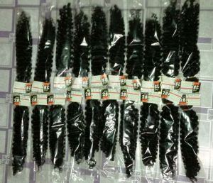 DEEP WAVE NATURAL VIRGIN WEFT HUMAN HAIR