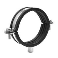rubber lined plain nut clamps