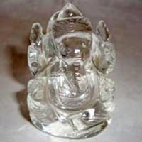 Crystal Ganesh Statue