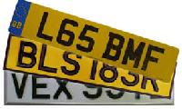 car number plate