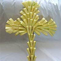 Palm sunday cross