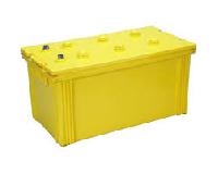 plastic battery container