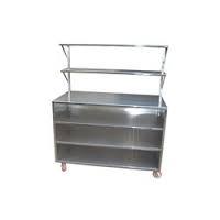 stainless steel service counter