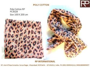 Poly Cotton Scarves