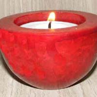 Stone Candle Stand