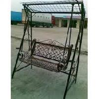 wrought iron swing