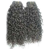 Curly Remy Weft Hair