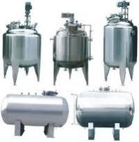 stainless steel mixing vessels