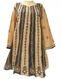 Chikan Anarkali Kurti