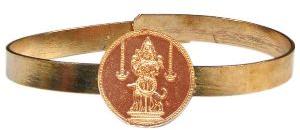 Kalabhairava Kankanam - A3028-03 Bhairava Kalabairav Adjustable Copper Bangle Bracelet