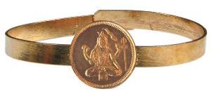 Pasupatha Kankanam - A3053-03 Shiva Sivan Eswaran Adjustable Copper Bangle Bracelet