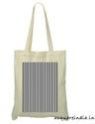 Black & White Stripes Tote Bags