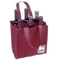 Juteberry Four Wine Bottle Bags