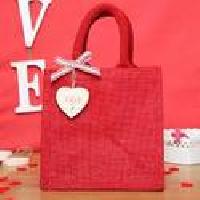 Jute Gift Christmas Bag