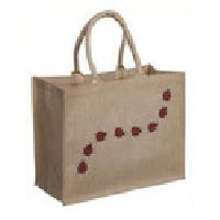 Printed Jute Shopping Bags