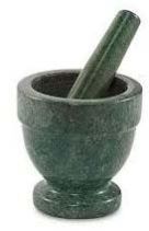 Marble Mortar and Pestle