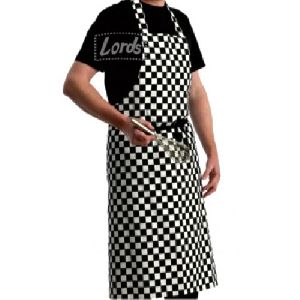 Apron Bib Apron Black Shalimar Checks