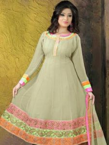 Ankur Georgette Embroidered Anarkali Suits