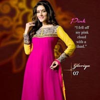 Gloriya Semi Stitched Anarkali Suits