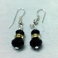 Black Stud Earrings