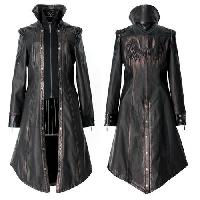leather overcoats