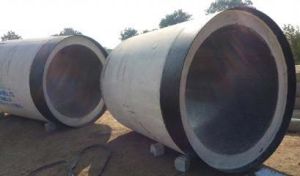 HDPE Lined Vertical Concrete Pipes