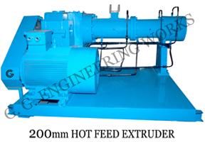 Hot Feed Rubber Extruder