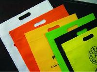 Printed D Cut Non Woven Shopping Bags