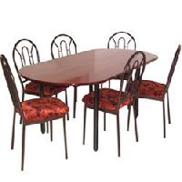 Oval Dining Table Set