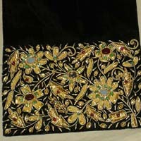 Golden Zari Hand Embroidery Bags
