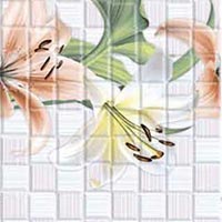 Printed Flower Wall Tiles
