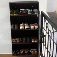 4 Section Shoe Rack