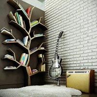 Wall Mounted Tree Bookshelf