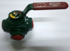 Three Way Ball Valve