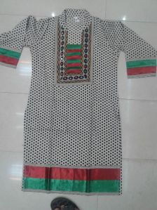 White Choras Kurtis