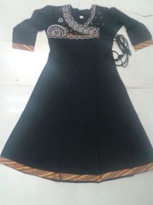 Royal Black Kurtis