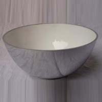 Aluminum Round Food Serving Bowl