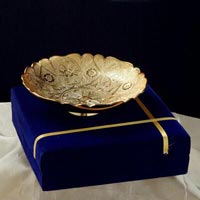 Gold Plated Brass Bowl