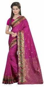 IMBUE PINK PURE SILK SAREE